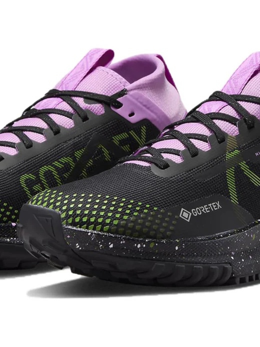 Nike Pegasus react trail 4 Black & Purple Women's fn7102-010 gore-Tex - Picture 3 of 8